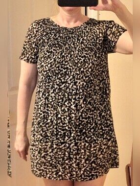 MICHAEL Michael Kors | Pleated Camouflage Print Dress